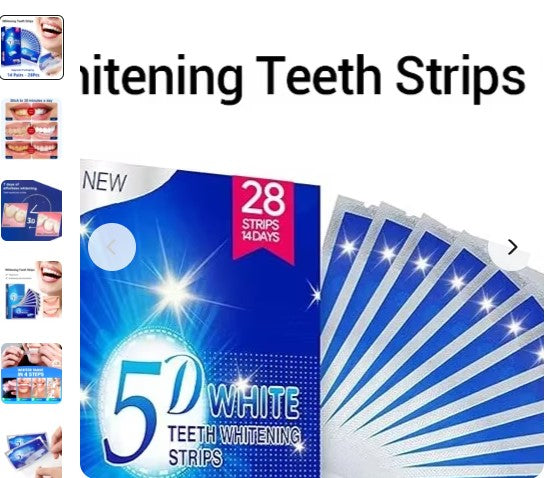PearlStrip Teeth Whitening Strips